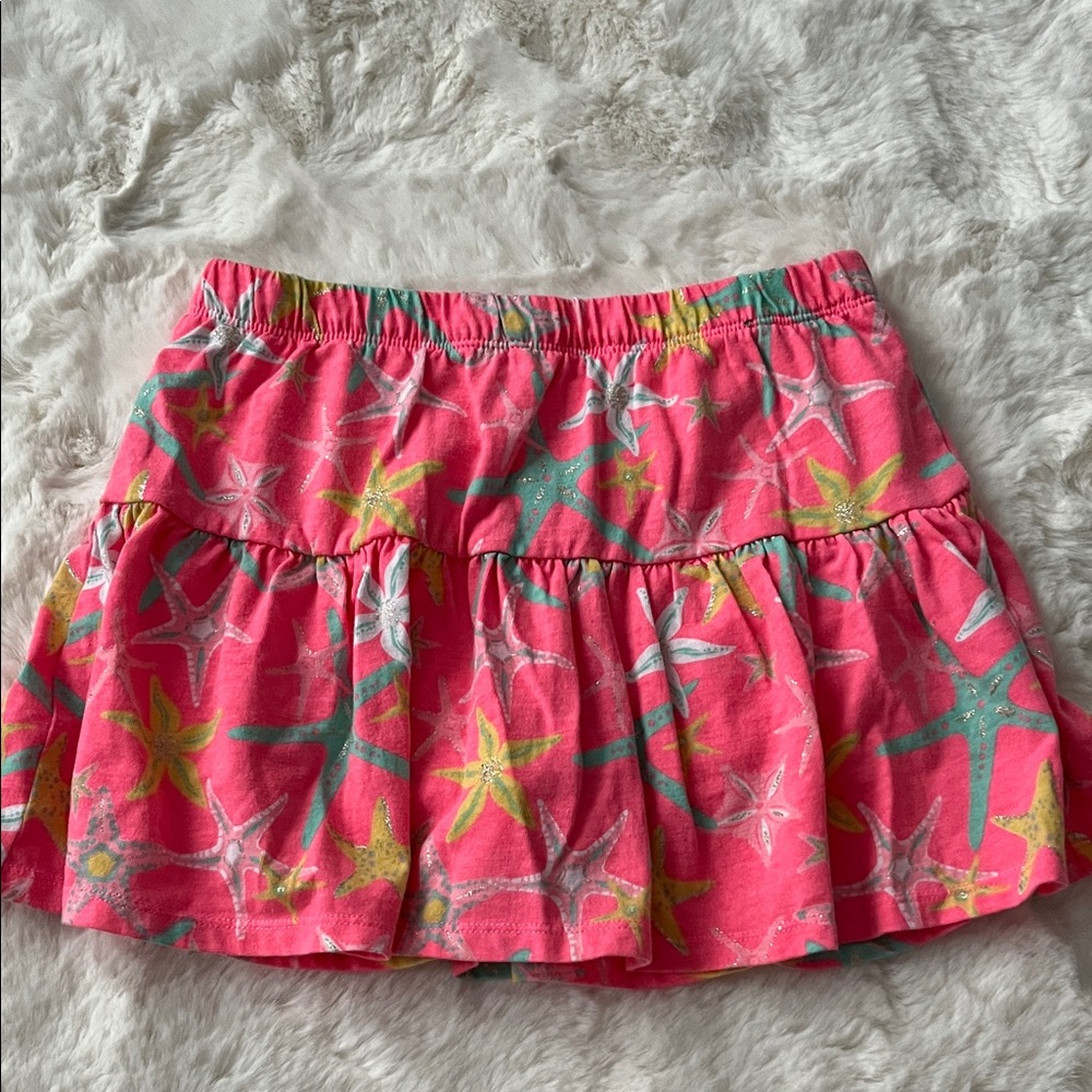 Source Unknown Pink Starfish Skort
